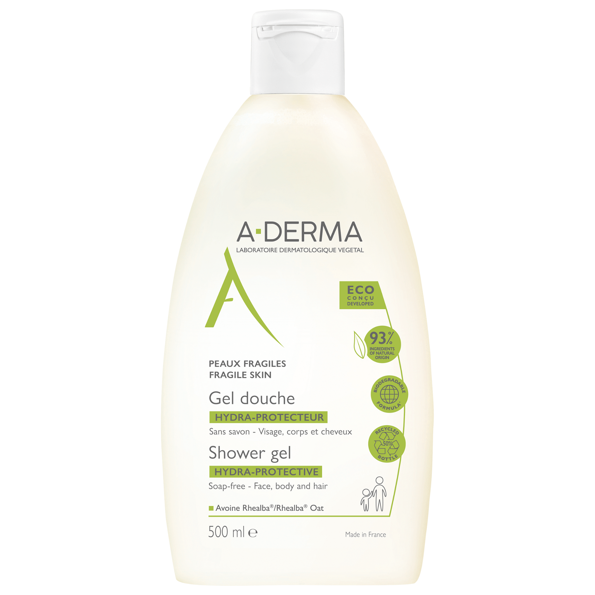 A-Derma Beschermende Douchegel 500ml