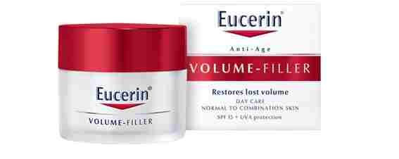 Eucerin Hyaluron-Filler + Volume-Lift Dagcrème Normale tot Gemengde Huid Anti-Age en Rimpels SPF15 50ml