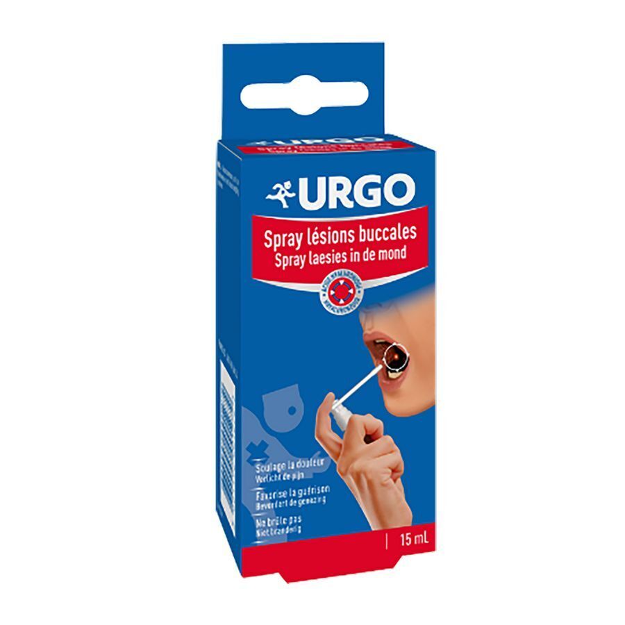 Urgo Wondjes en Letsels Mond Spray 15ml