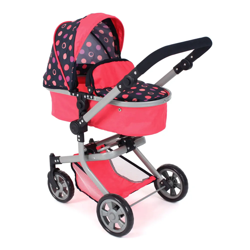 Combi-poppenwagen Mika - Corallo