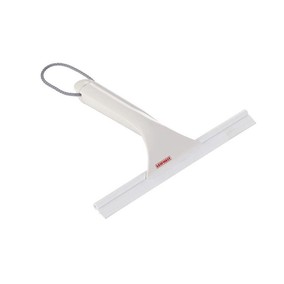 Leifheit douchewisser - wit - kunststof - 15 x 24 cm - badkamer trekker