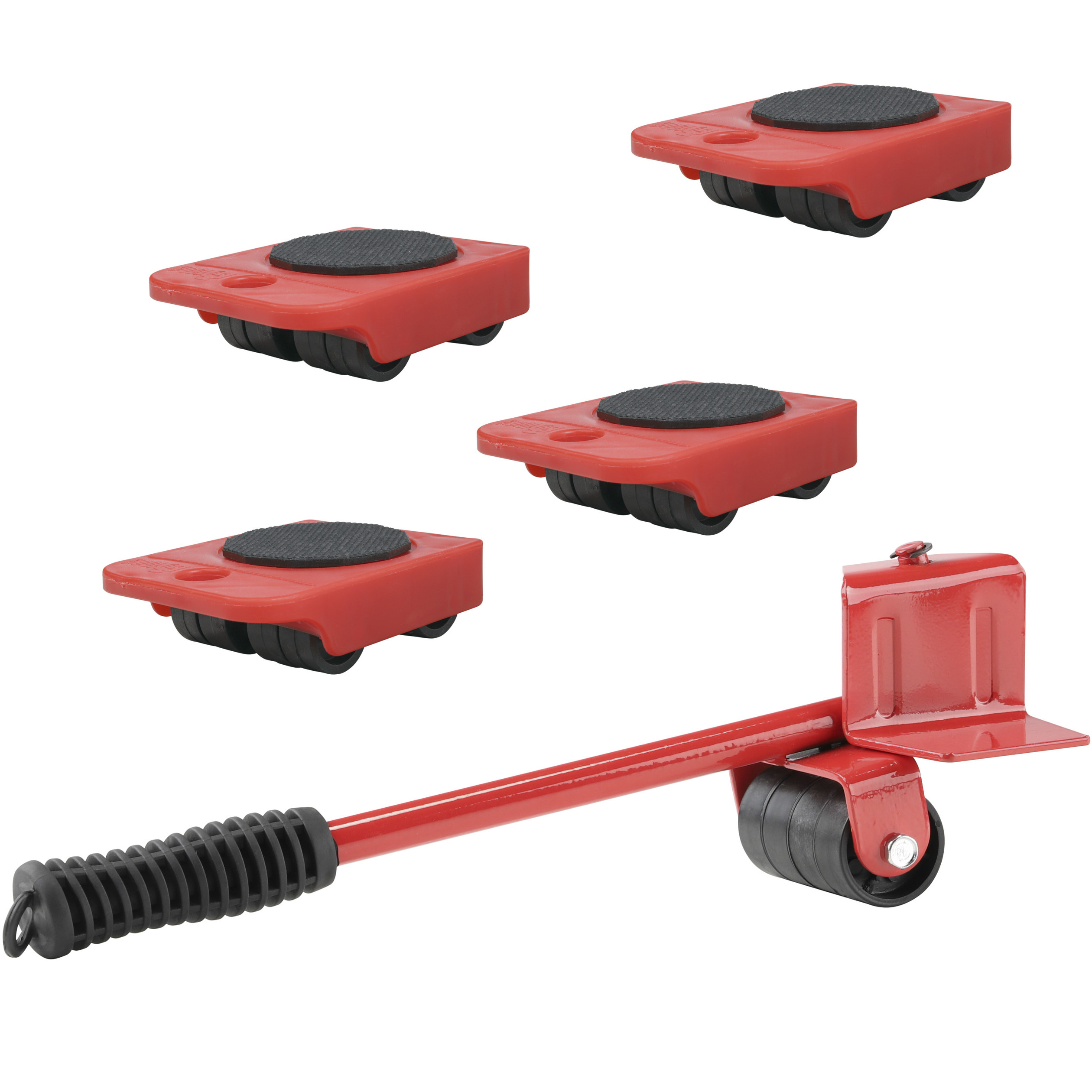 HI Verplaatshulp / meubelroller met 4 rollers - 5-delig - verhuishulp / meubelroller / tilhulp