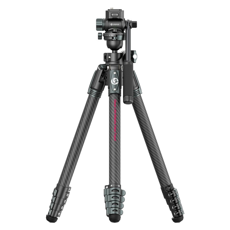Ulanzi GlideGo JJ06 Video Tripod Carbon met kantelbare arm
