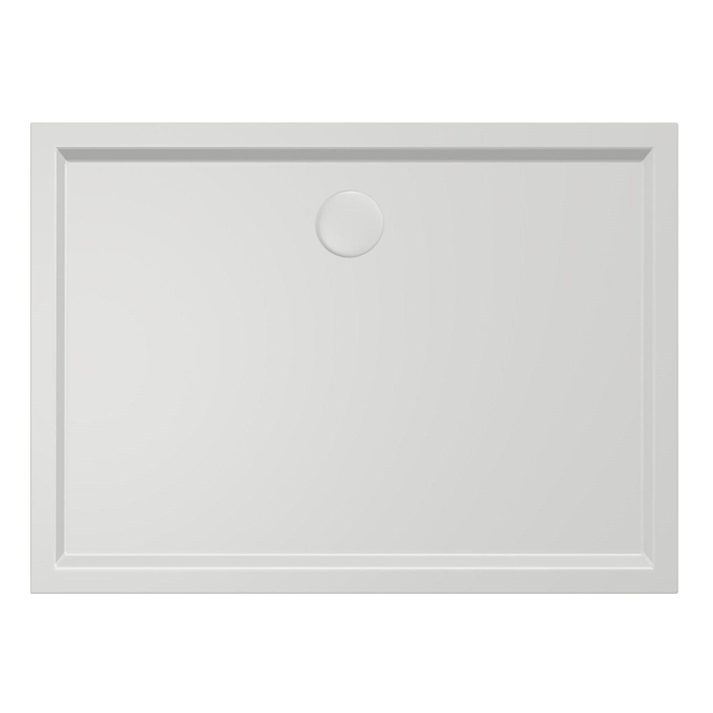 Xenz Mariana douchebak - 110x80x7 - Acryl - wit 6933-01