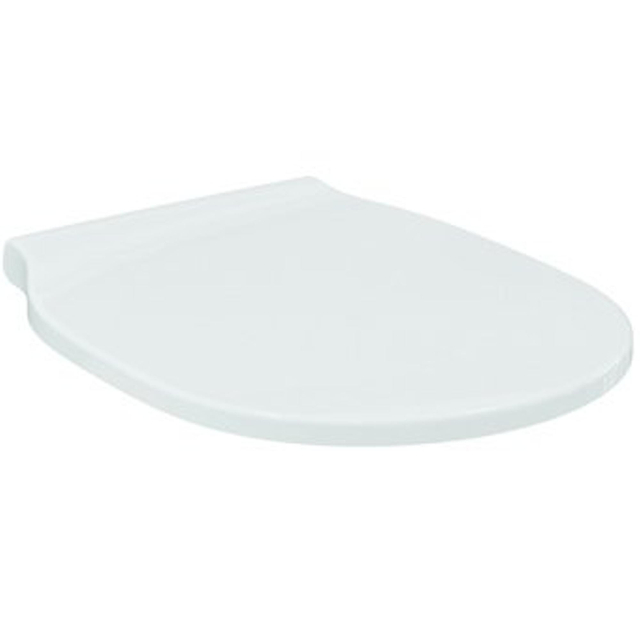 Ideal Standard Connect Air closetzitting met deksel wit/RVS E036701