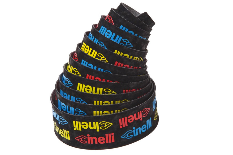 Cinelli Logo Velvet Stuurlint - Multicolor