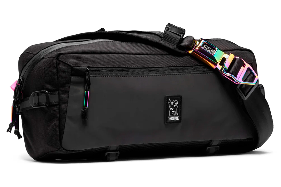 Chrome Industries Kadet Sling Koerierstas - Rainbow Reflective