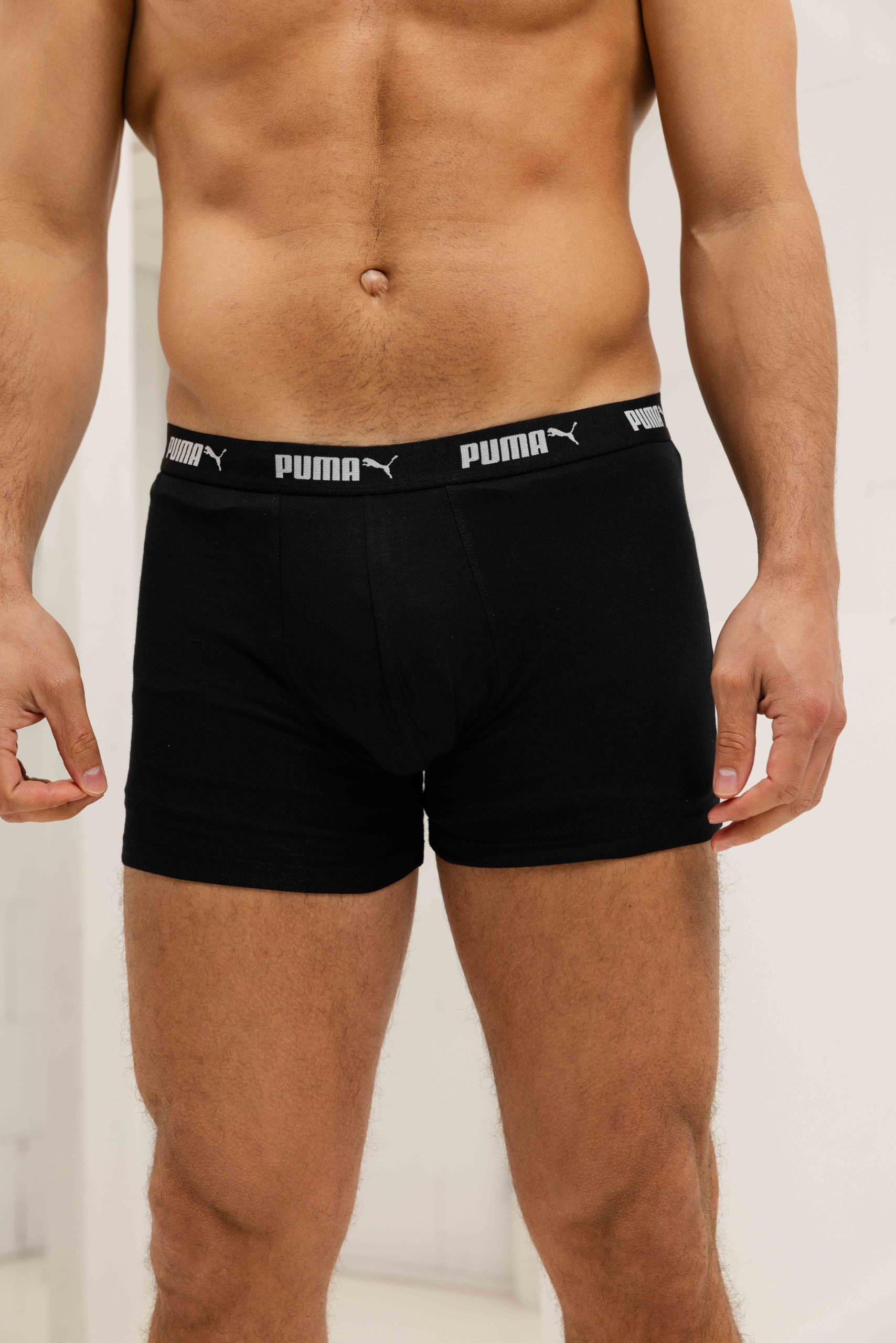 Puma Promo Boxershort Heren 12-Pack Zwart Combi - Maat XL - Kleur: ZwartGrijs | Soccerfanshop