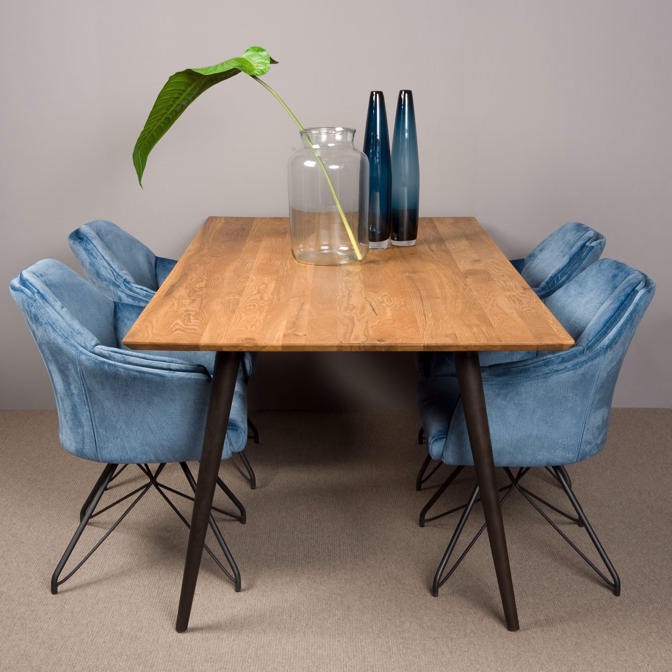 Tower Living Eettafel 'Bresso' Eiken, 180 x 90 cm