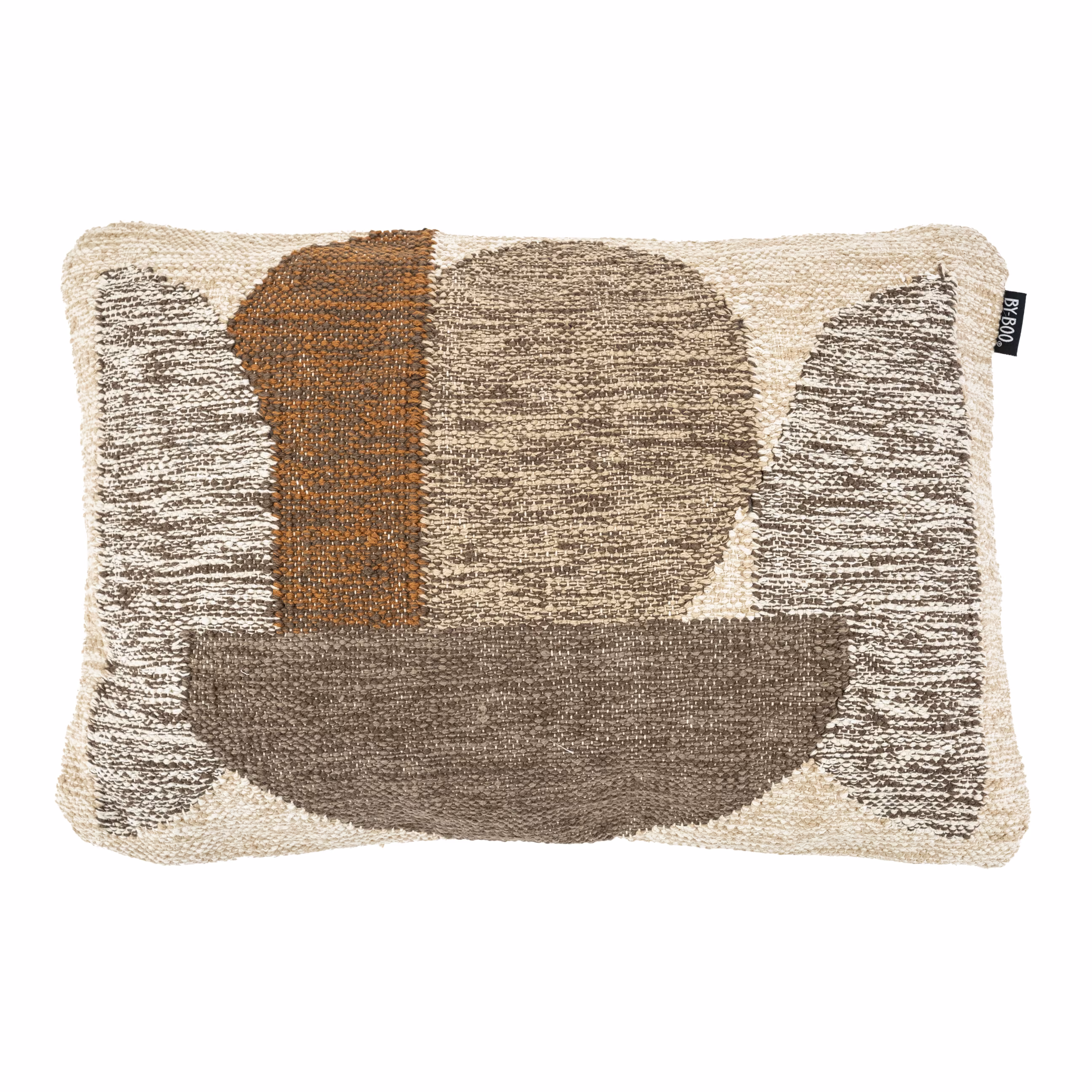By-Boo Kussen 'Art' 40 x 60cm, kleur Bruin