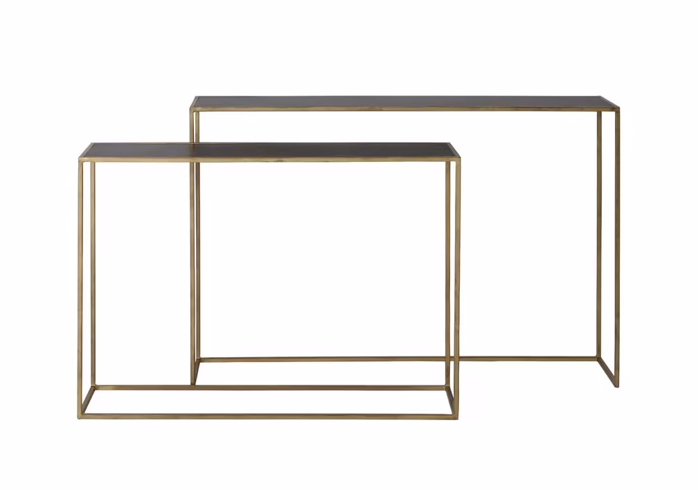 Light & Living Sidetable 'Boca' Set van 2 stuks, kleur Goud