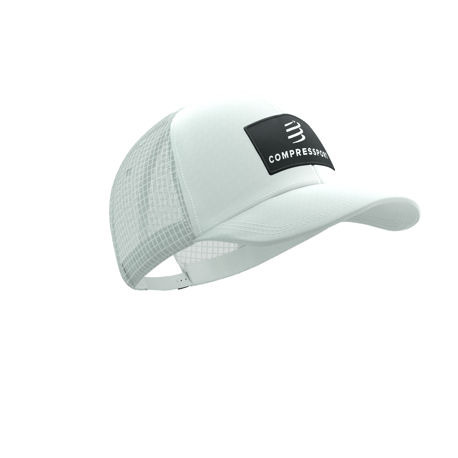 Compressport Trucker 6 panel cap - WIT - Unisex