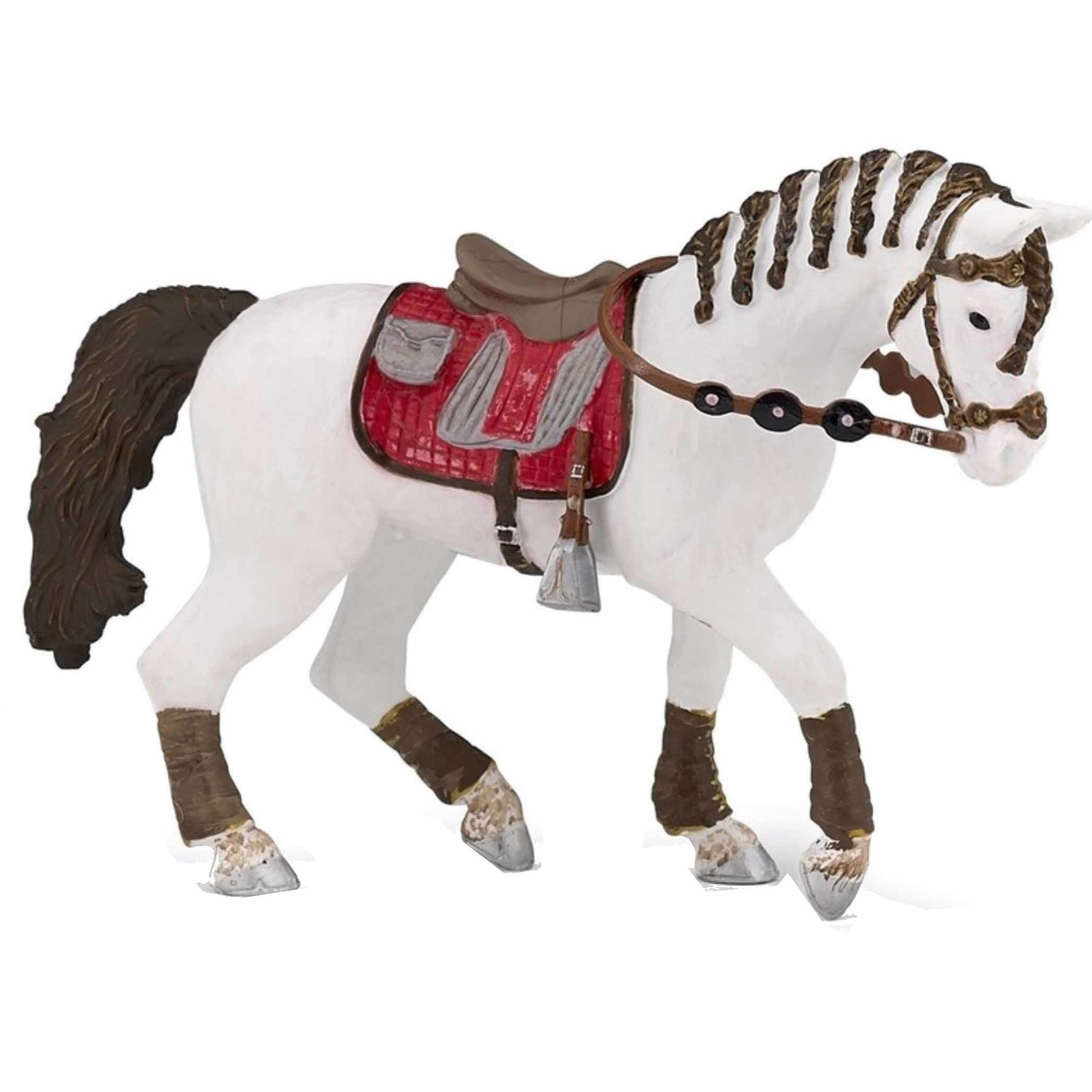 Plastic speelgoed trendy paard 14.5 cm