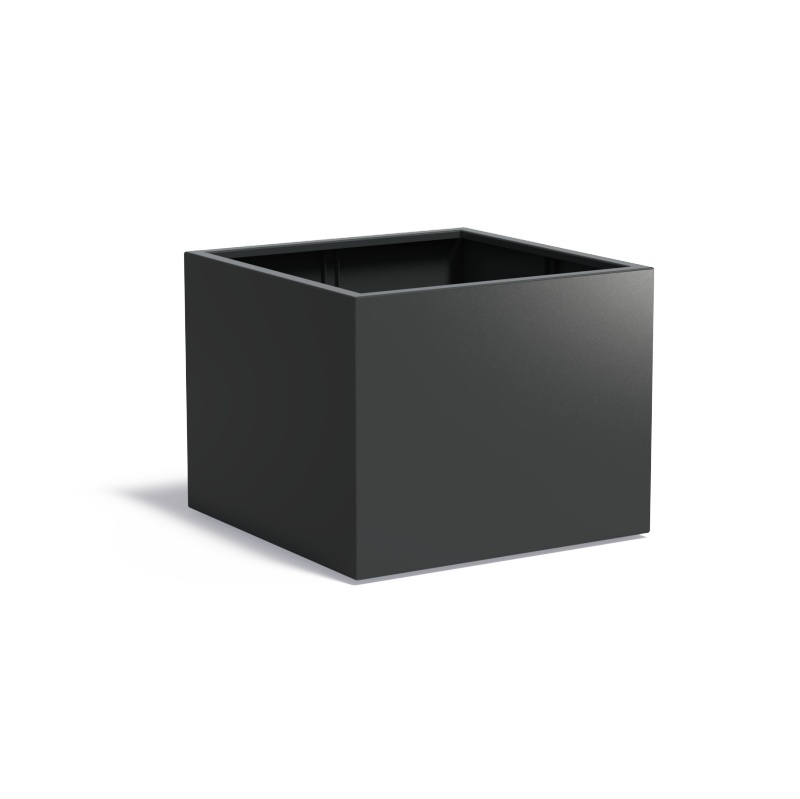 FLORIDA aluminium 100x100x80 cm plantenbak met wielen