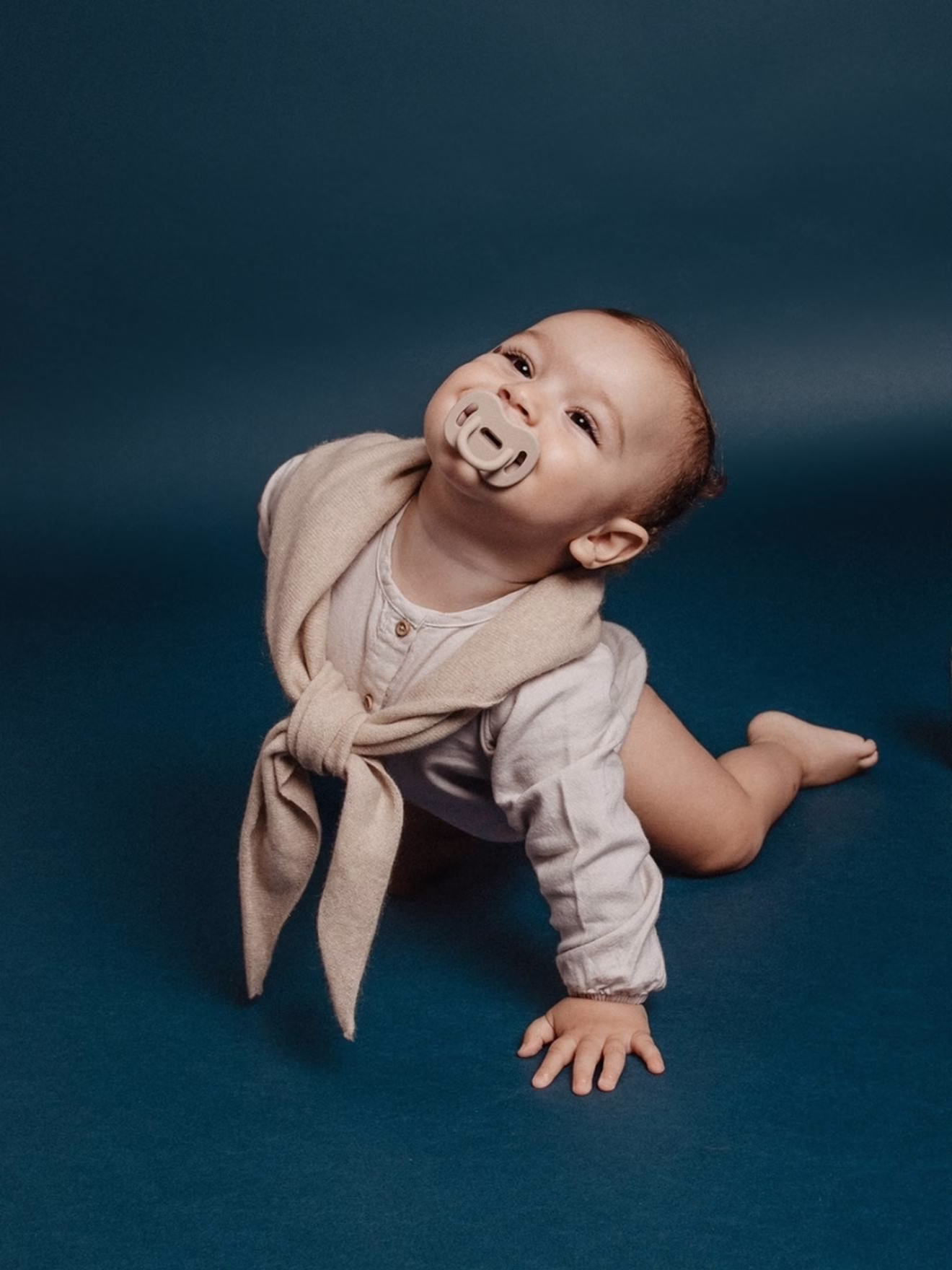 Fopspeen met symmetrische speen SX Pro Colour Essence SUAVINEX beige