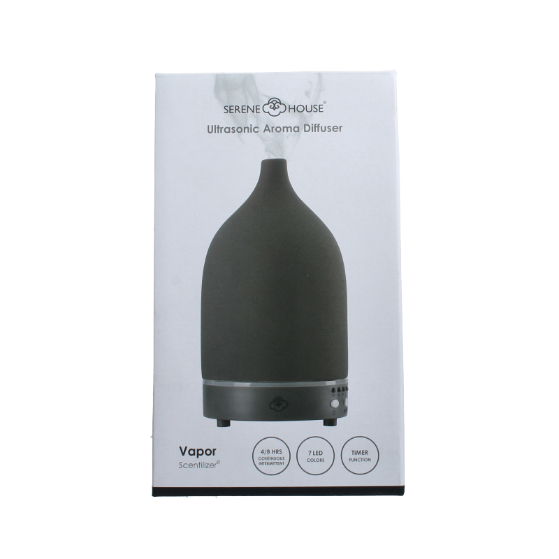 Aroma diffuser vapor antraciet 1 Stuks