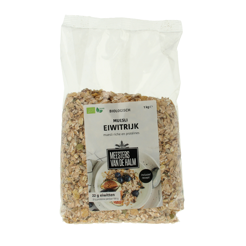 Muesli eiwitrijk herstel after sport bio 1 Kilogram