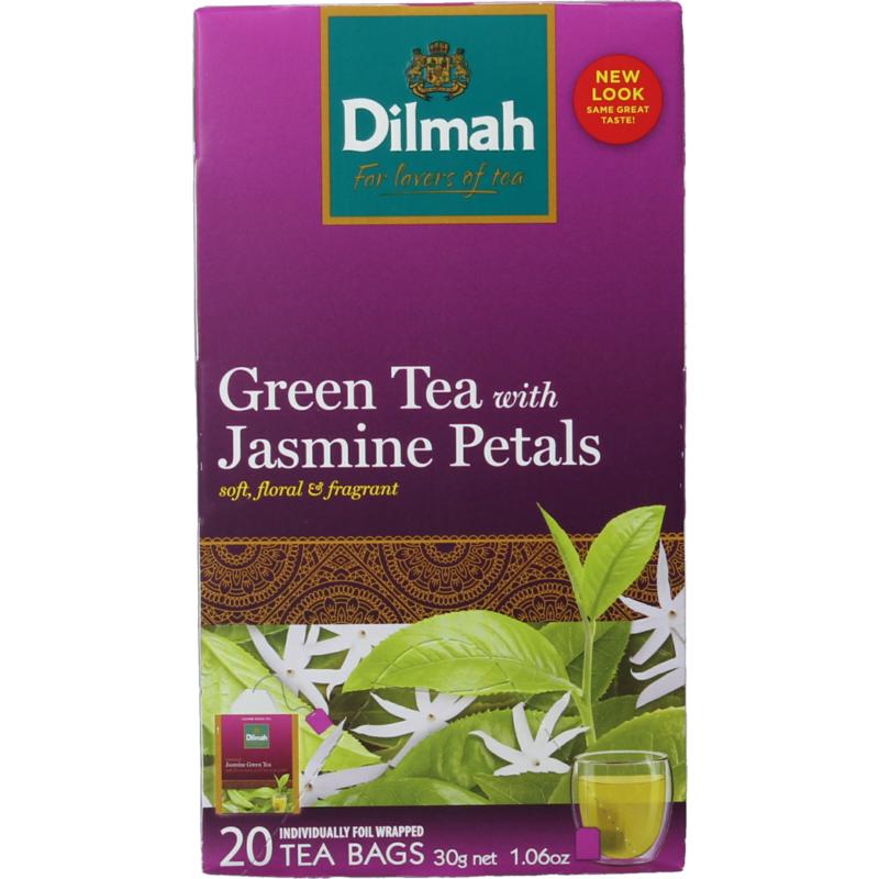 Dilmah Jasmine green tea selection 20 Zakjes