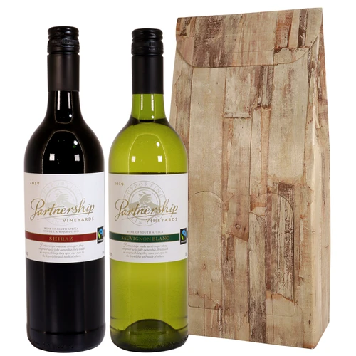 Fairtrade Partnership rood en wit