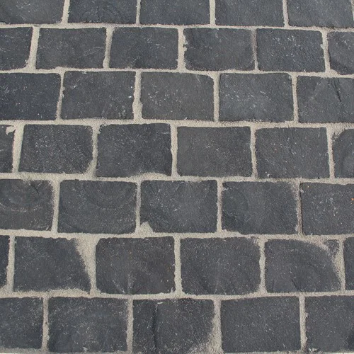 TB basalt Rion natuursteen keien antraciet 14 x 20 x 5/7 cm prijs per m2 Gardenlux - Gardenlux