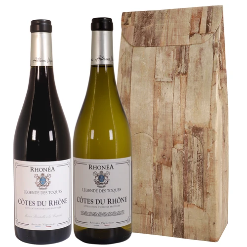 Cotes Du Rhone rood en wit