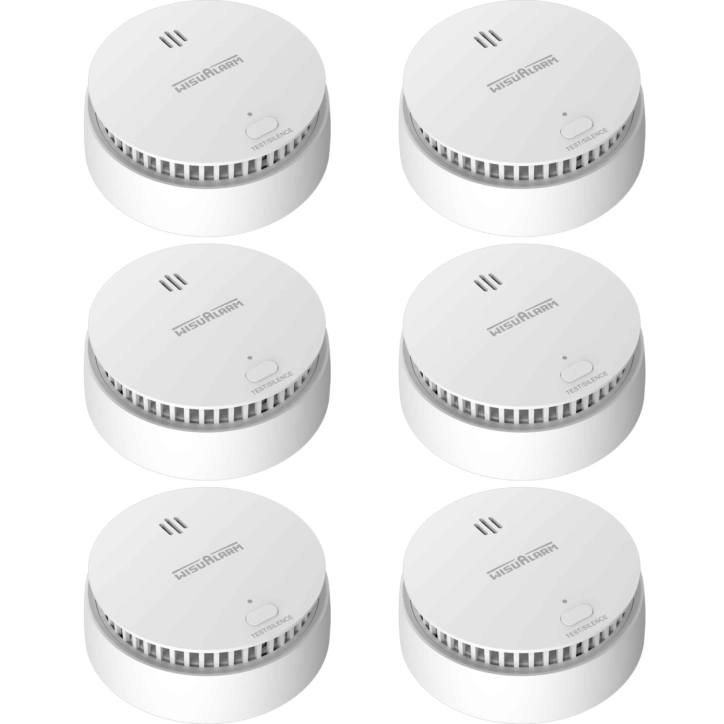 WisuAlarm SA20A Rookmelder 6-pack