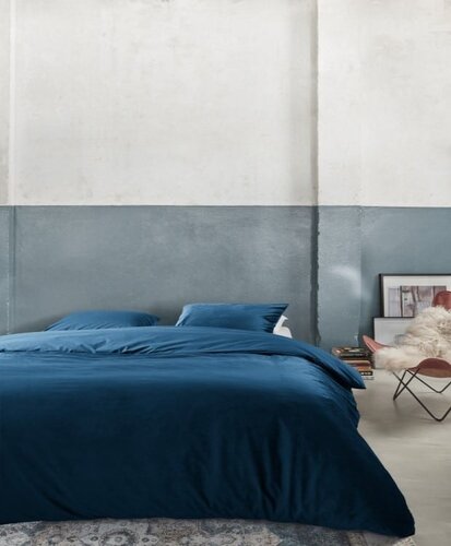 At Home At Home by Beddinghouse Tender dekbedovertrek Blue 240x200/220