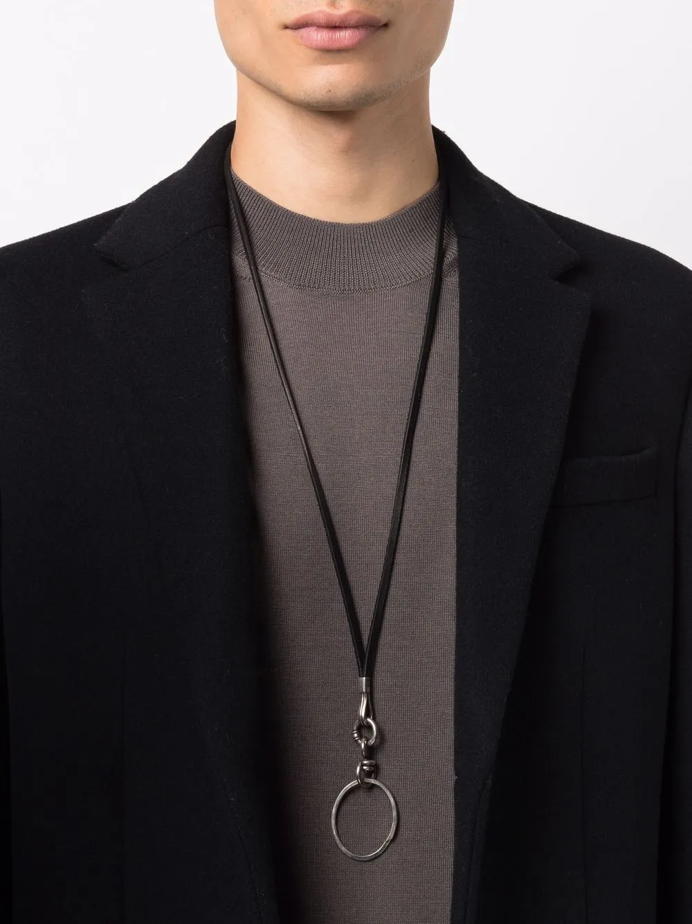 WERKSTATT:MÜNCHEN Halsketting - Zwart