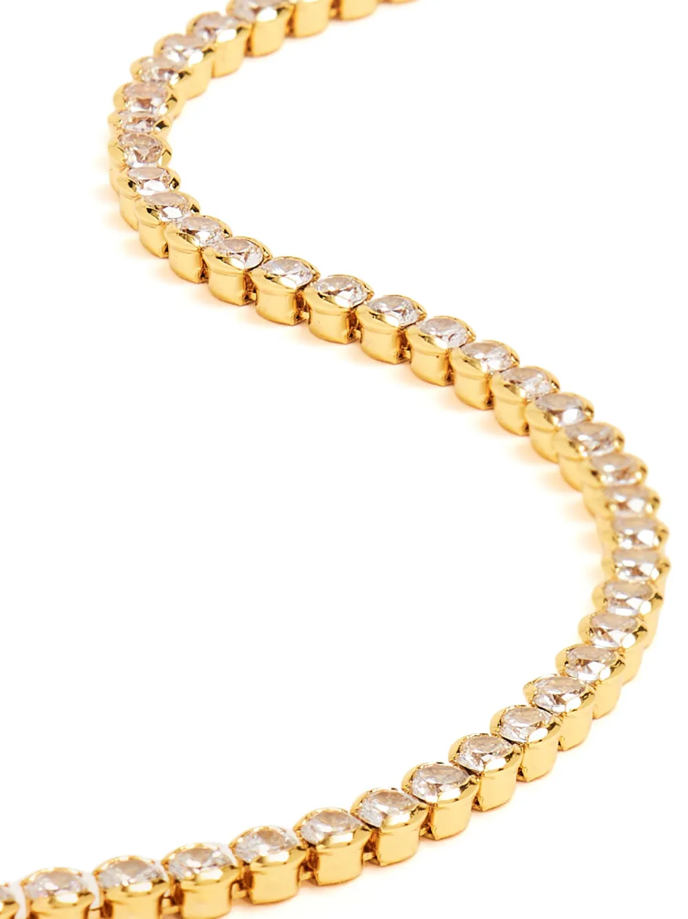 Astrid & Miyu Gleam Tennis schakelhalsketting - Goud