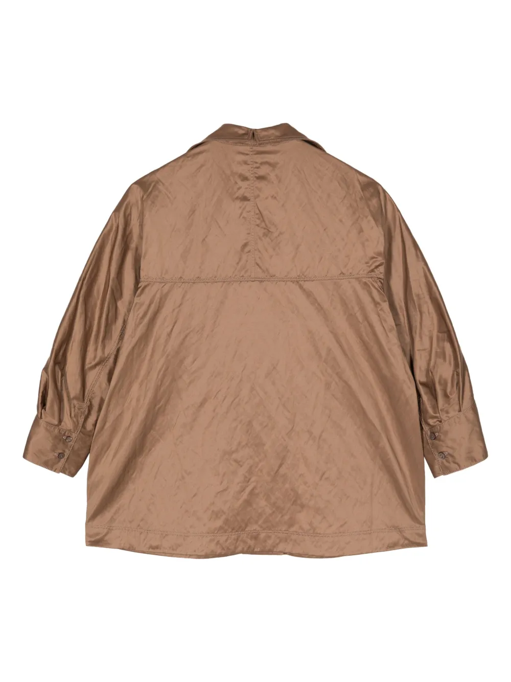 SHIATZY CHEN Gekreukte blouse - Bruin