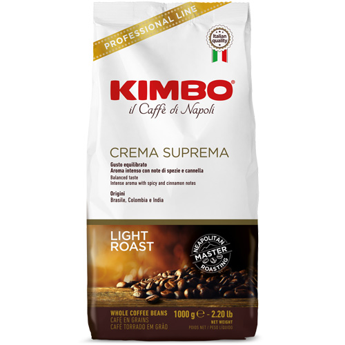 Kimbo Crema Suprema - koffiebonen - 1 kilo