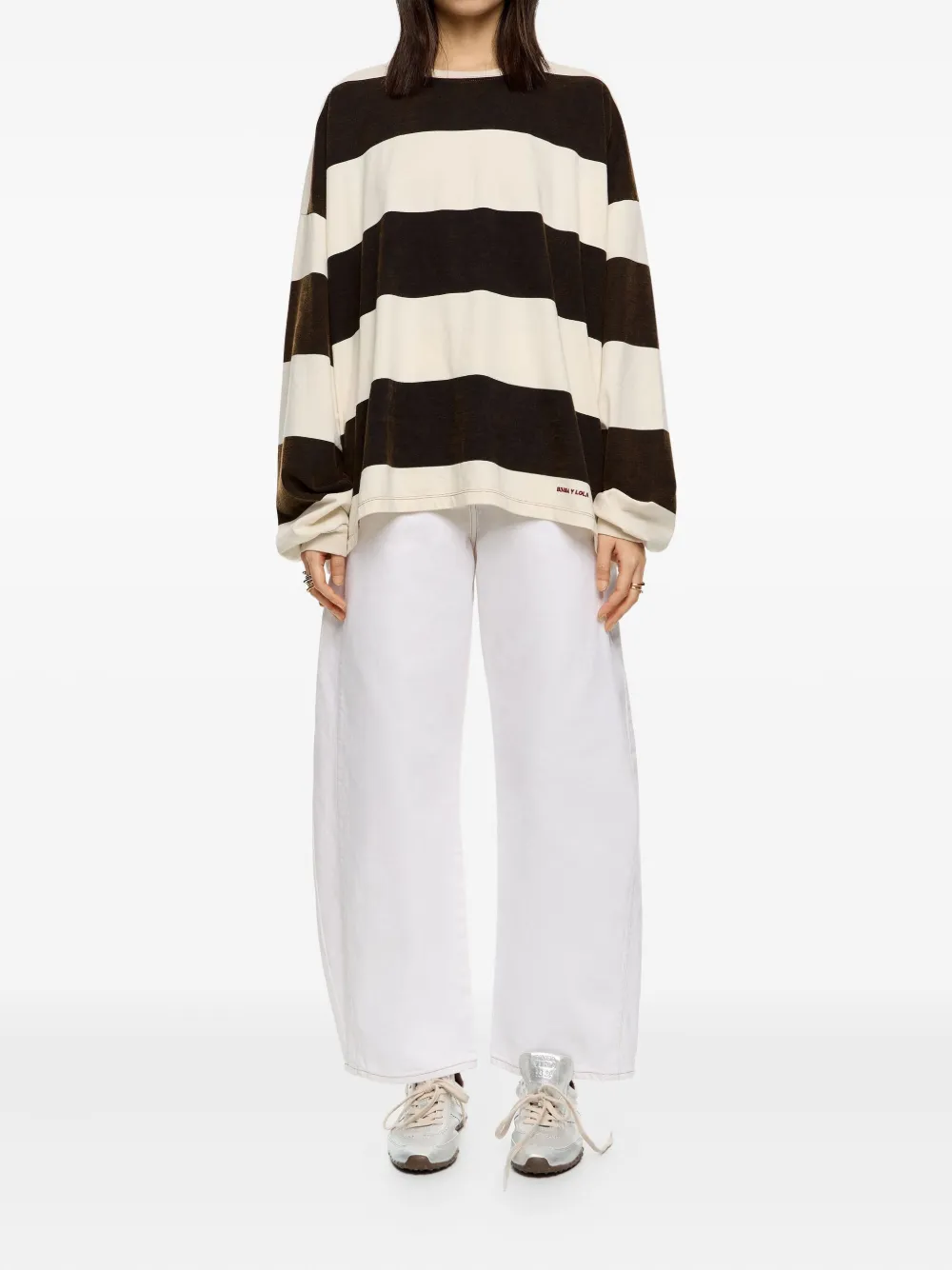 Bimba y Lola Katoenen jeans - Wit