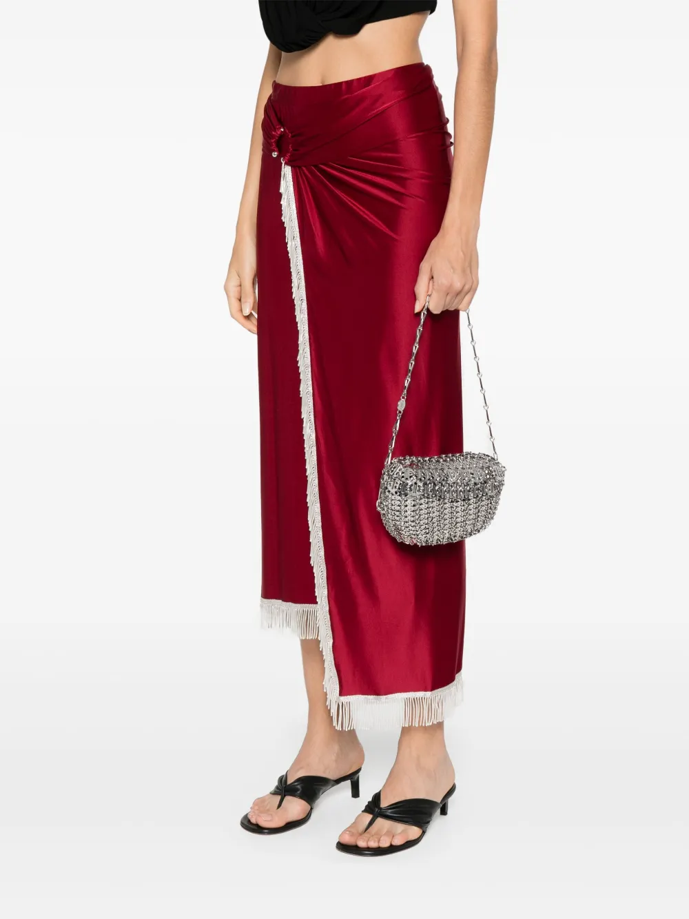 Rabanne Paco 1969 make-up tas - Zilver