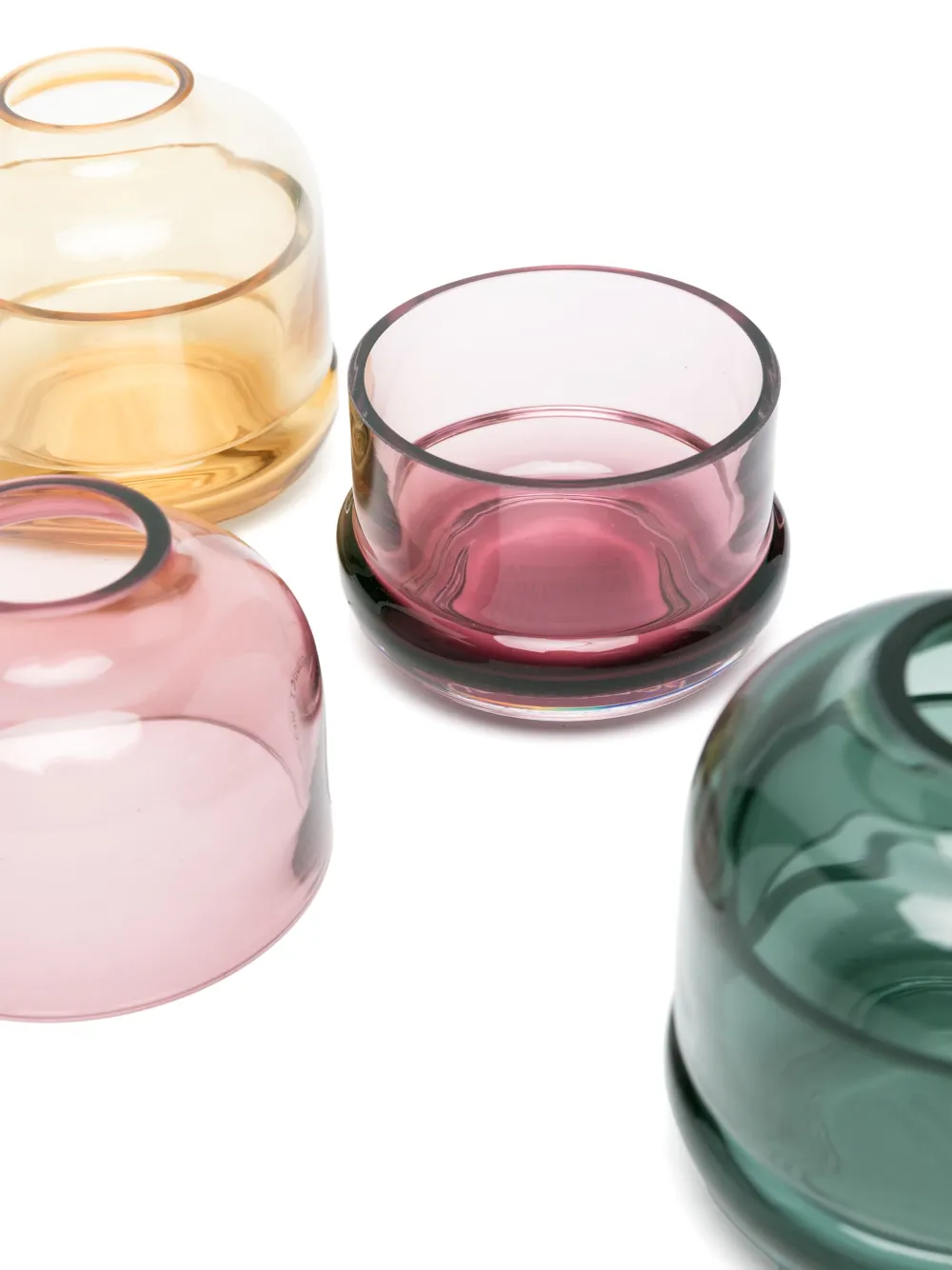 POLSPOTTEN Formy drie kaarsenhouders - Groen