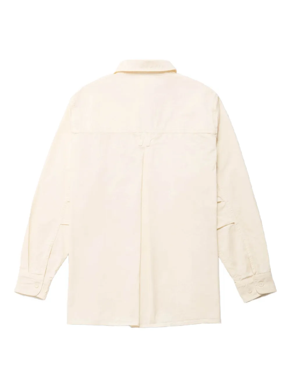 Willy Chavarria Overhemd met geborduurd logo - Beige