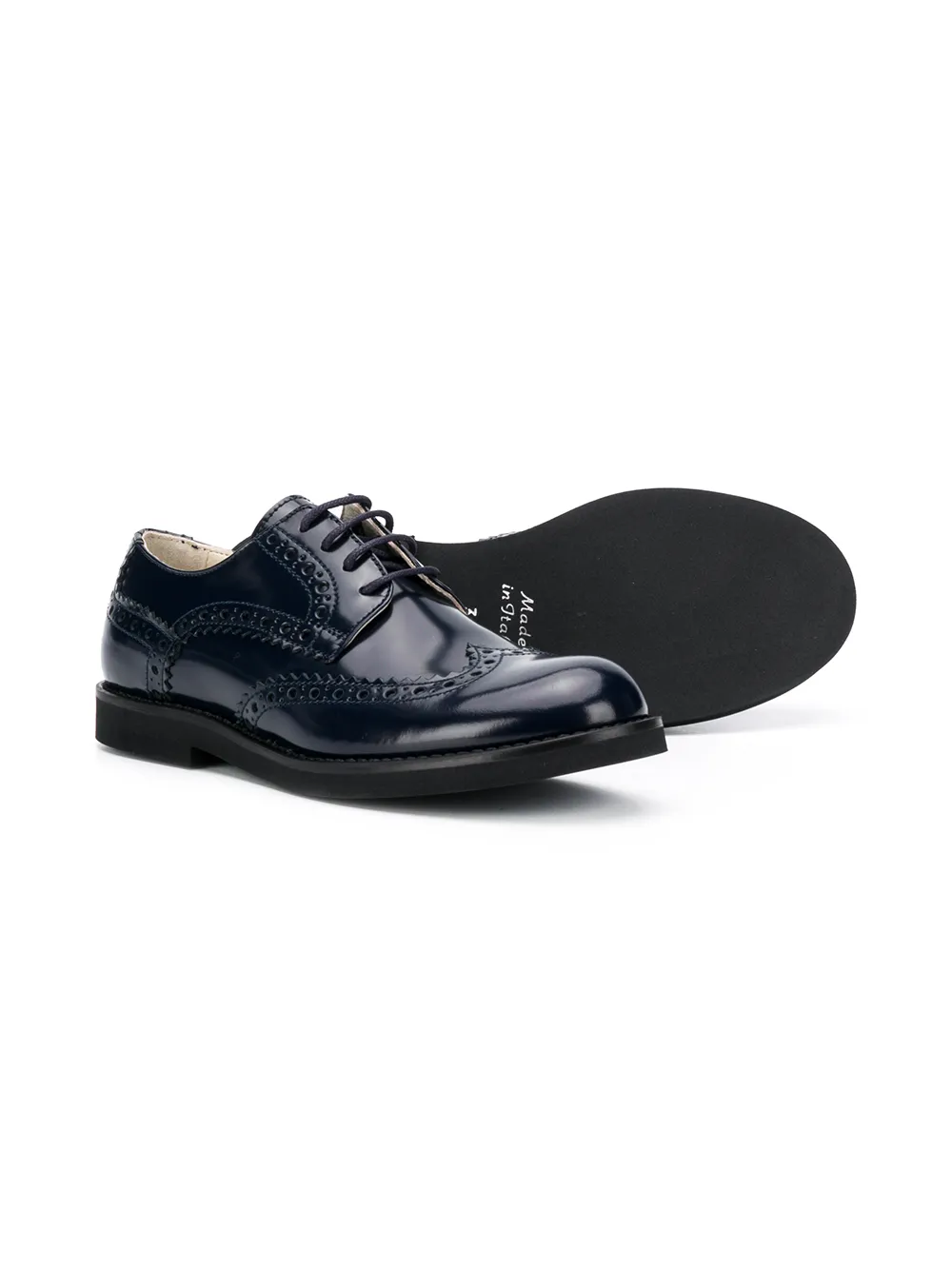 MONTELPARE TRADITION Veterschoenen - Blauw