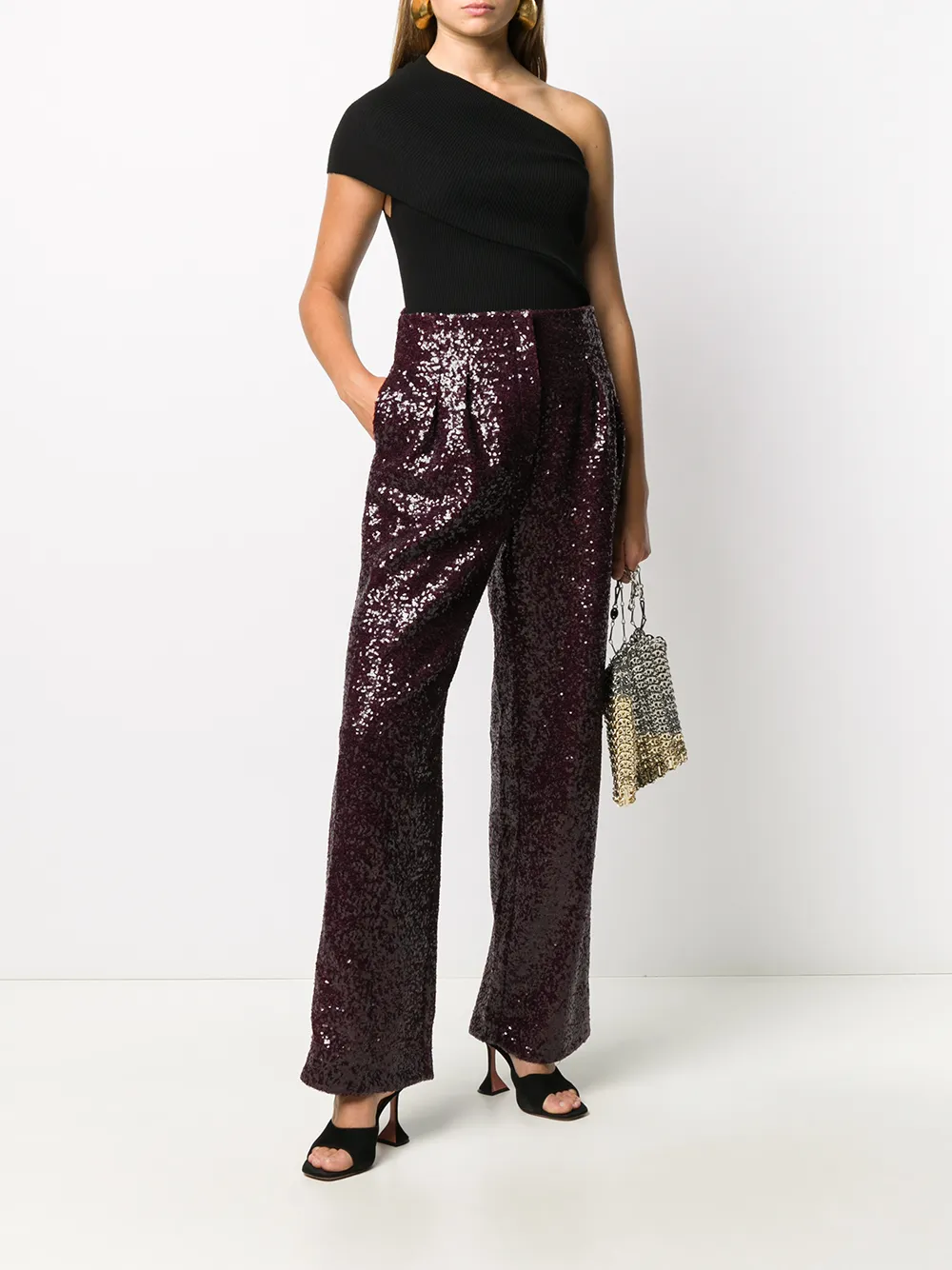 In The Mood For Love High waist broek - Rood