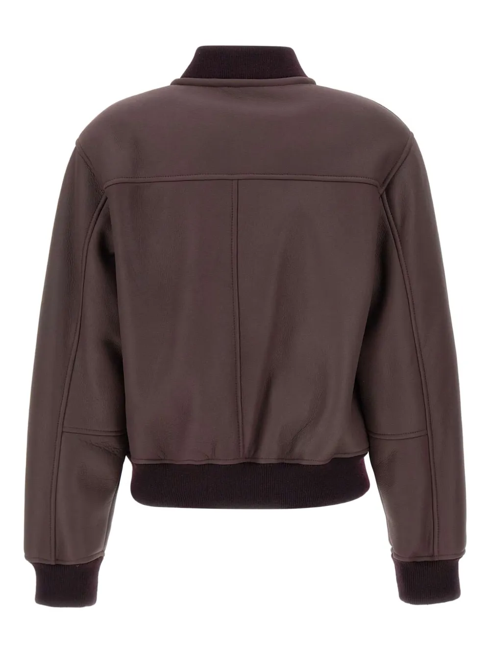 Eleventy Bomberjack met rits - Bruin