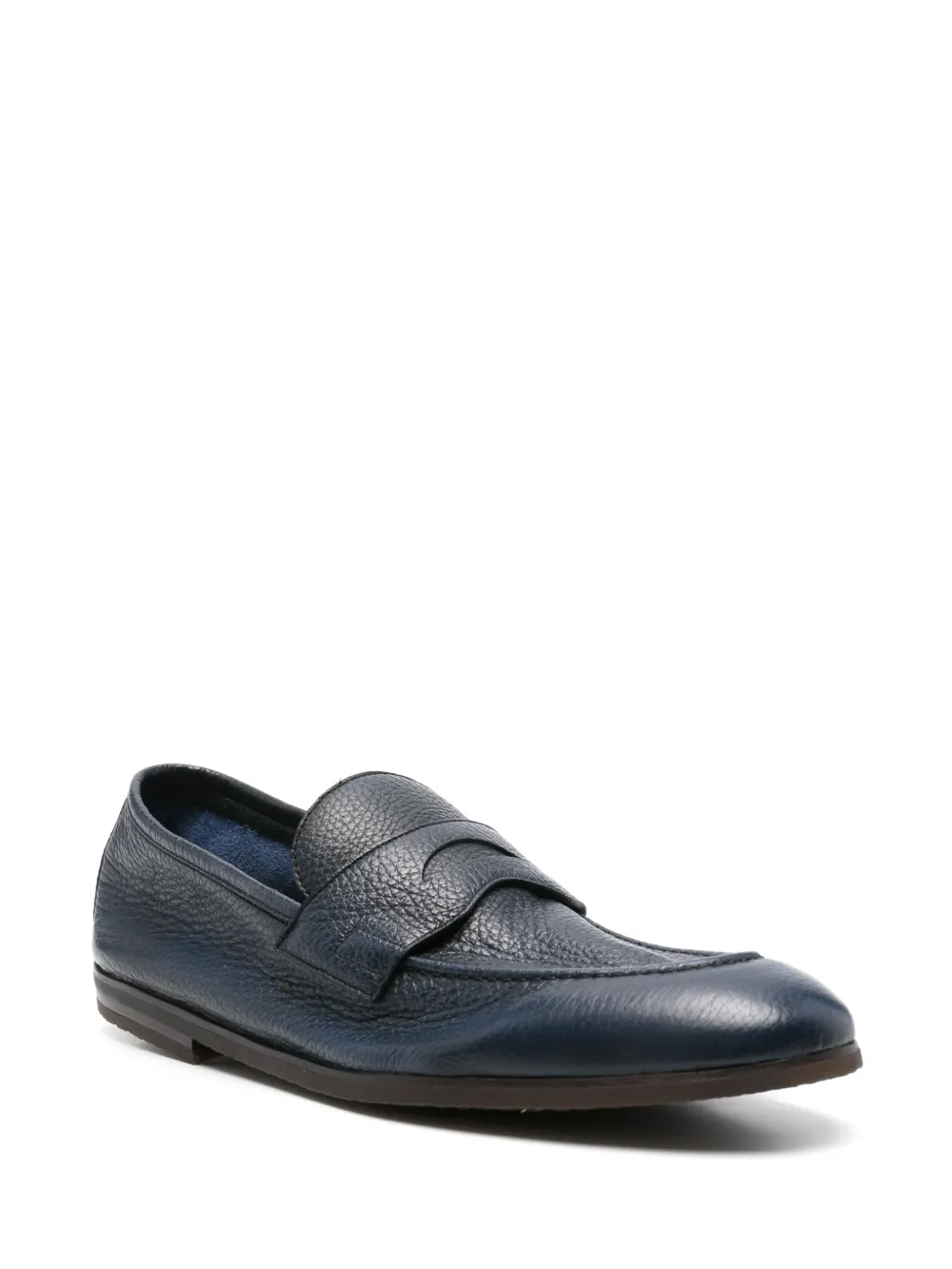 Barrett Loafers met textuur - Blauw