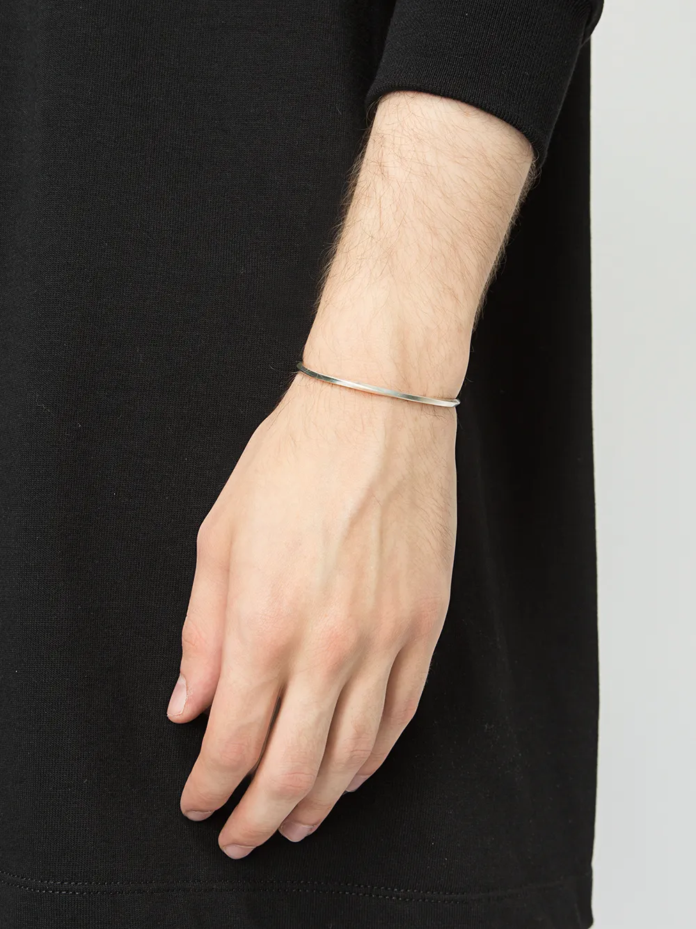 WERKSTATT:MÜNCHEN armband met manchet - Metallic