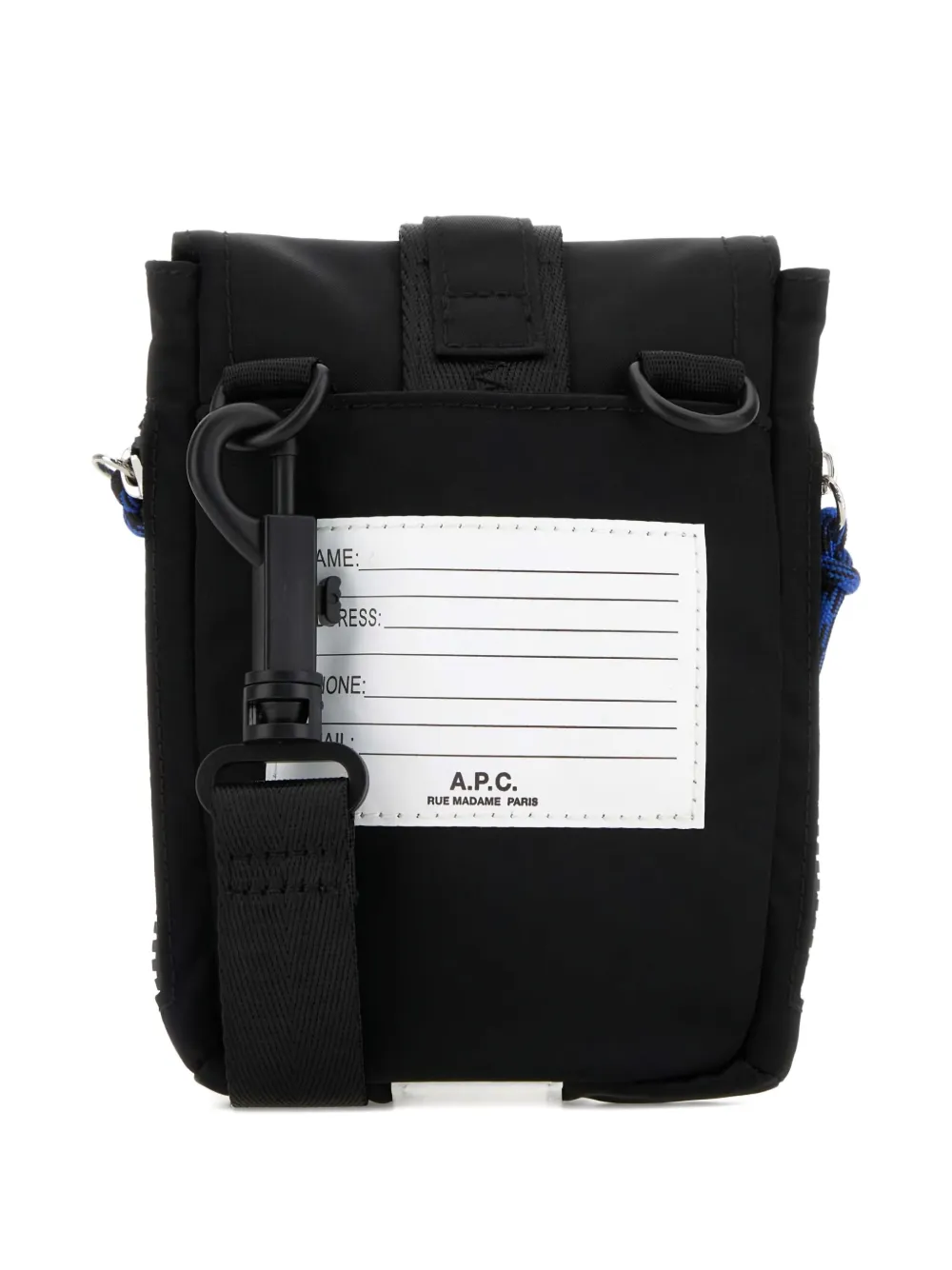 A.P.C. Crossbodytas met karabijnbandje - Zwart