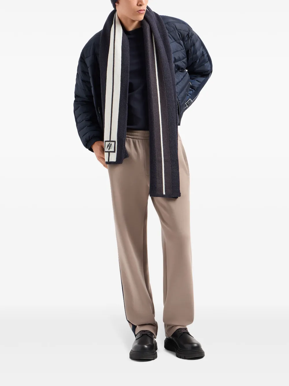 Armani Exchange Gewatteerd jack - Blauw