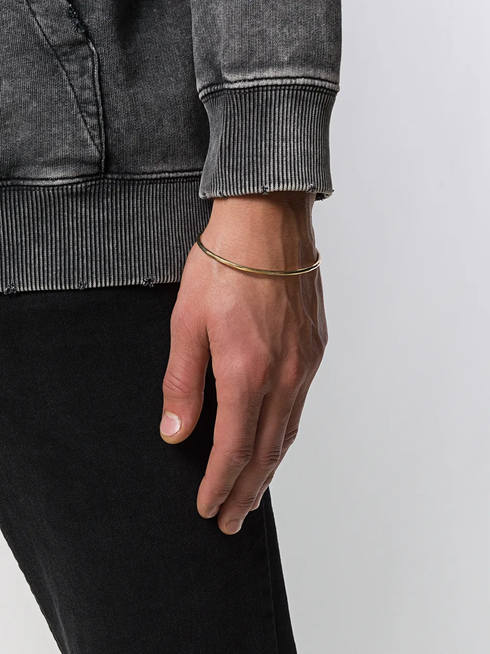 WERKSTATT:MÜNCHEN Armband met haaksluiting - Goud