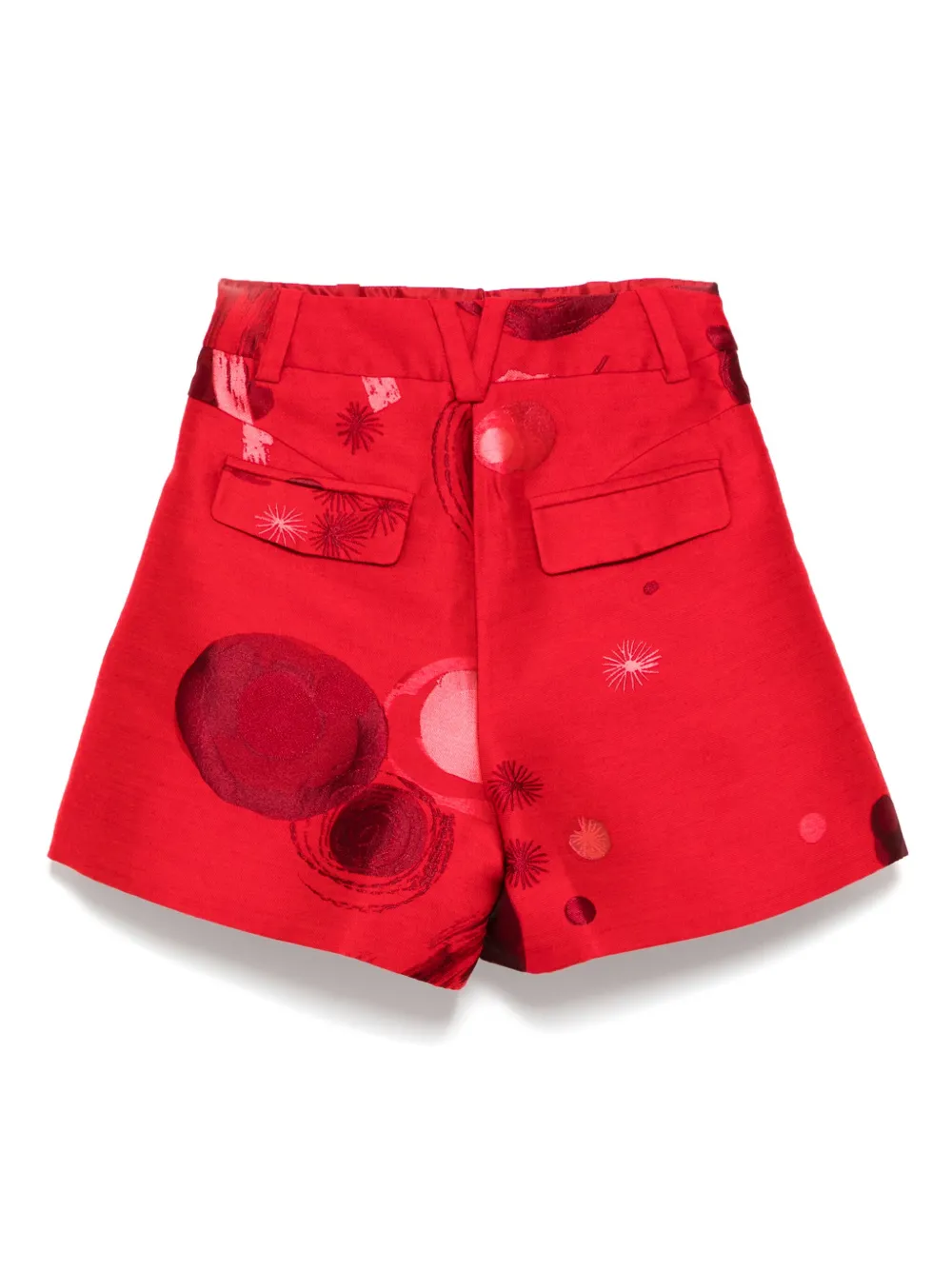 SHIATZY CHEN Shorts met jacquard - Rood