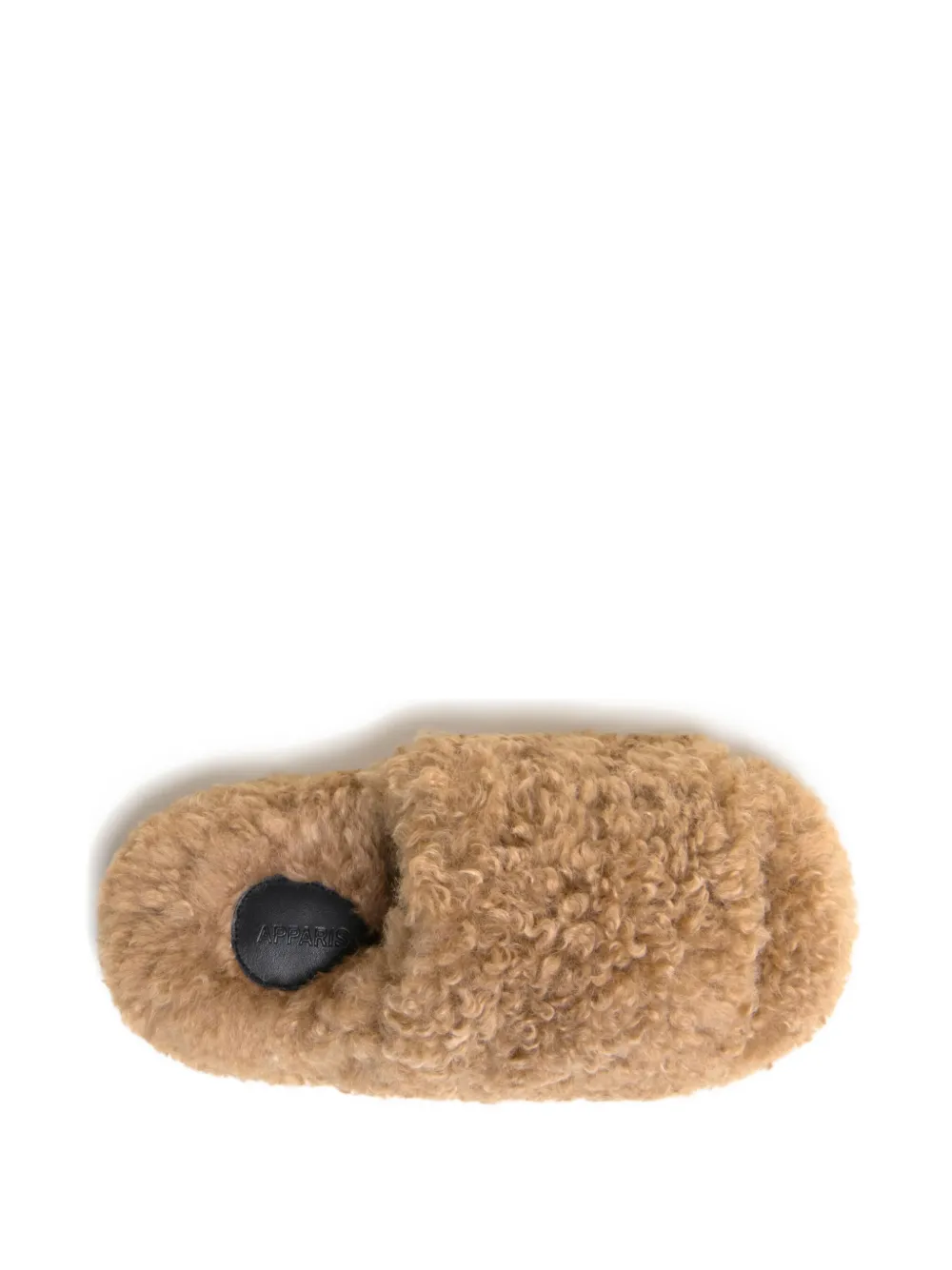 Apparis Dillon bouclette slippers - Beige