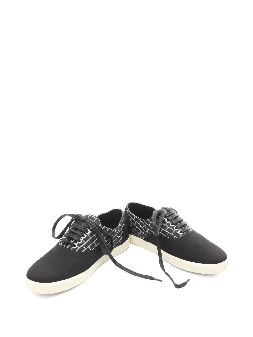 Celine Pre-Owned 1920s low-top sneakers - Zwart