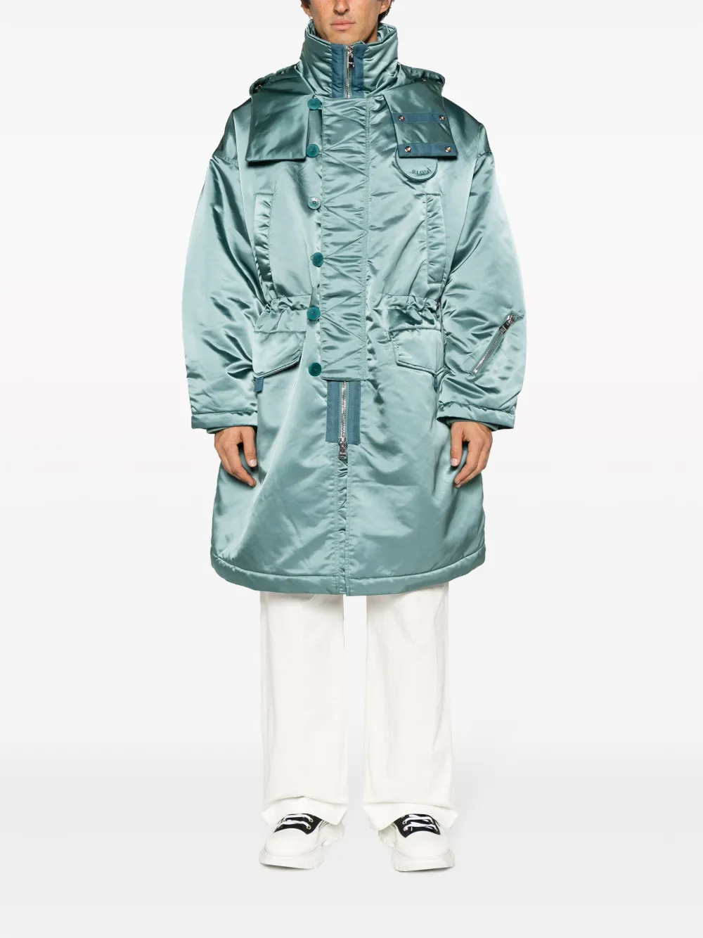 Études Studio Lutece jas met capuchon - Blauw