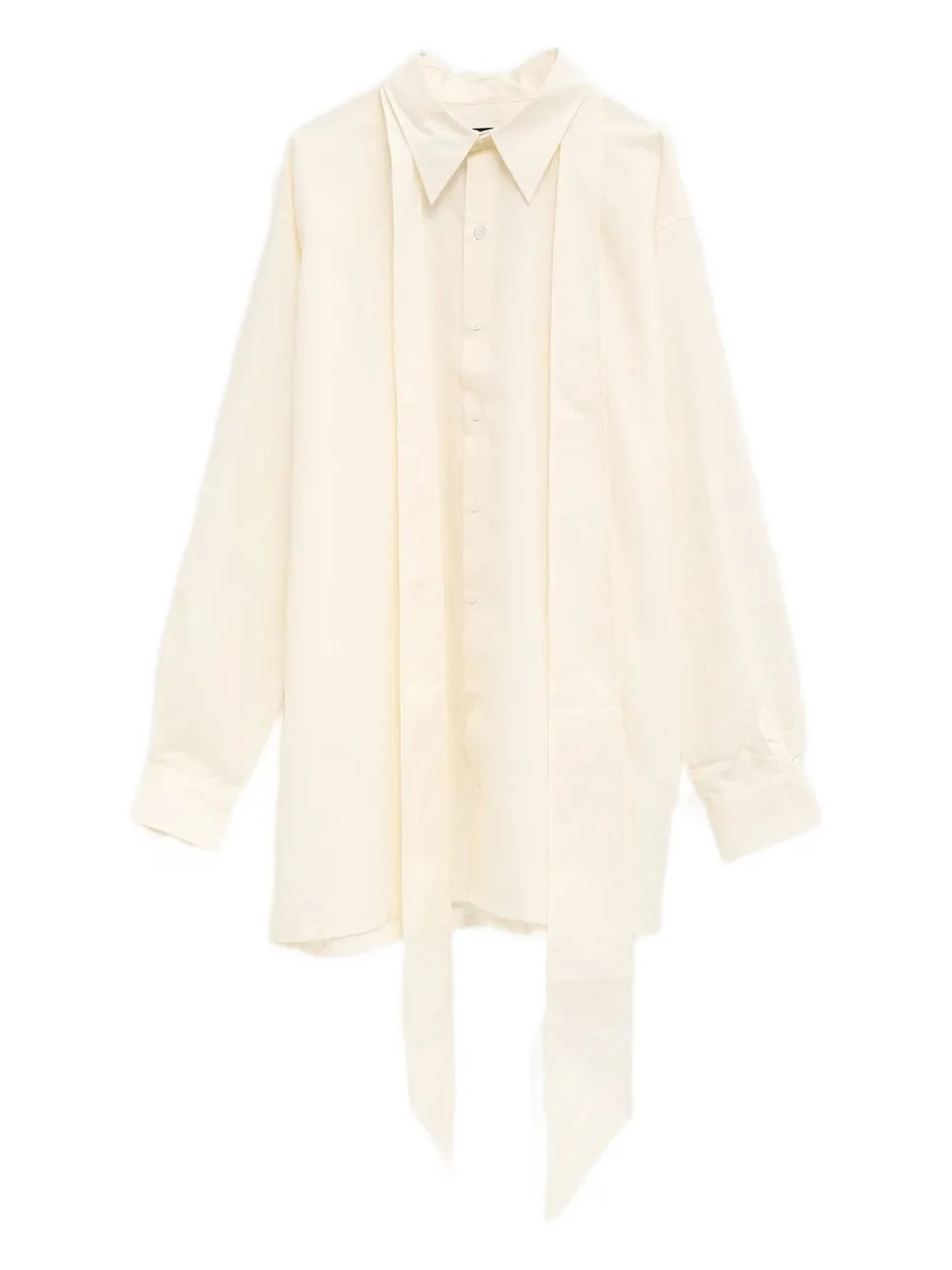 Willy Chavarria Cravat shirt - Beige