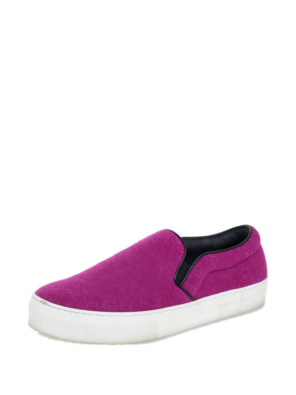 Celine Pre-Owned Wollen slip-on sneakers - Roze