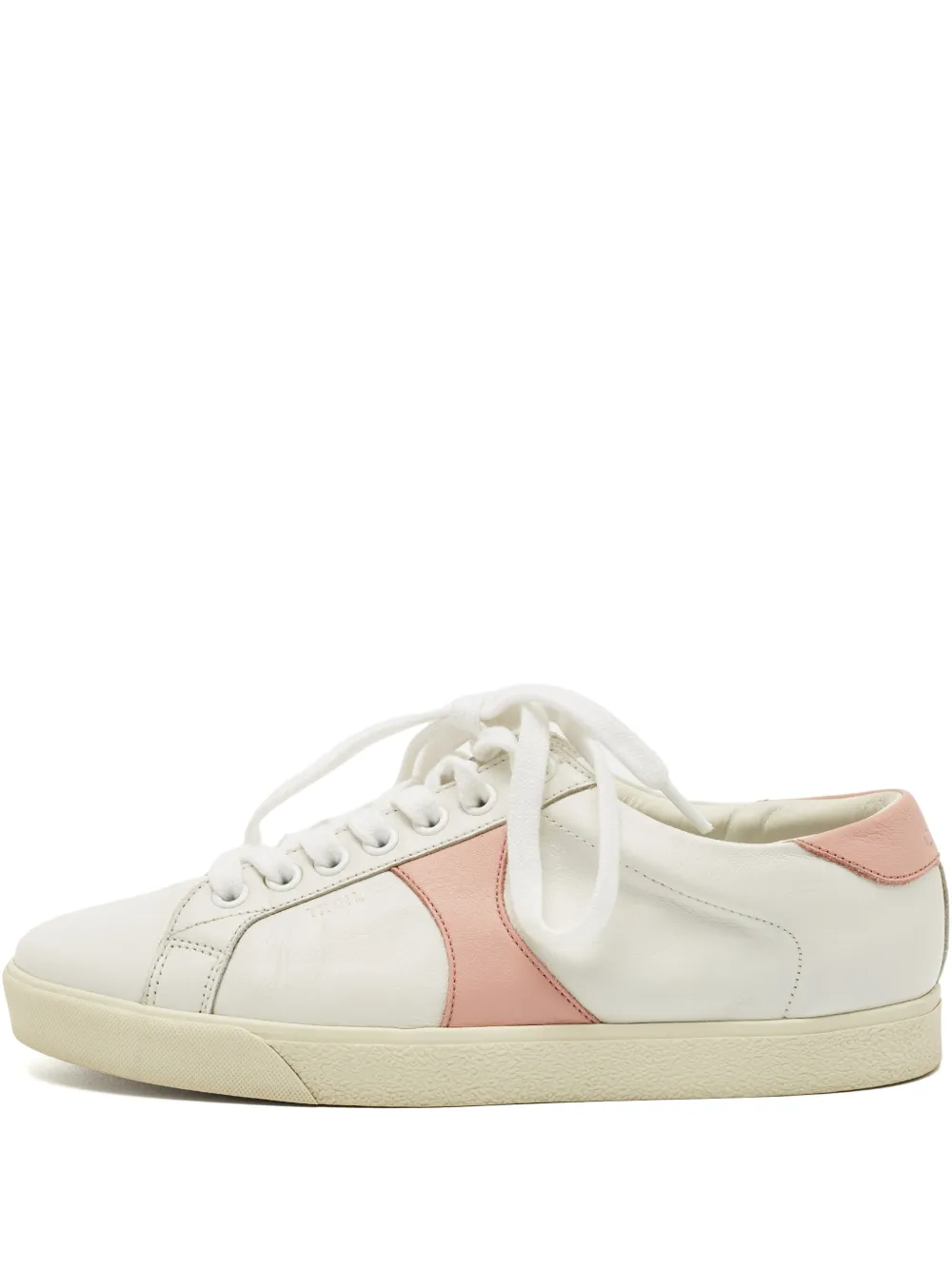 Celine Pre-Owned Triomphe leren sneakers - Wit